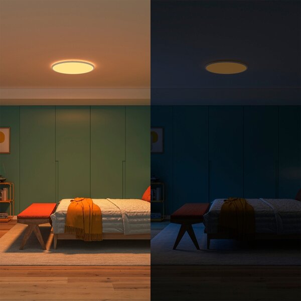 Philips-LED Stmievateľné stropné svietidlo SUPERSLIM LED/32W/230V 2700-6500K Wi-Fi