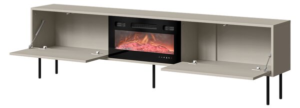 Mirjan24 TV skrinka/stolík s krbom Sarimzo 200 EF, Farby: kašmír 5903211538650