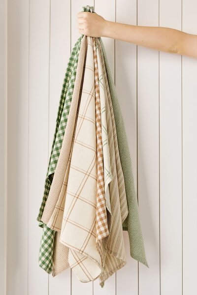 Utierka Eskild Natural/Brown check