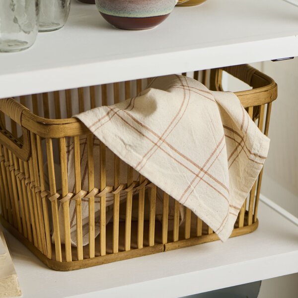 Utierka Eskild Natural/Brown check