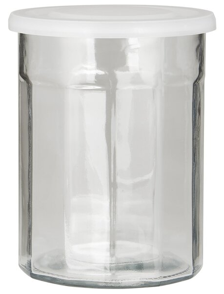 Sklenená dóza s viečkom Transparent 1,5 l