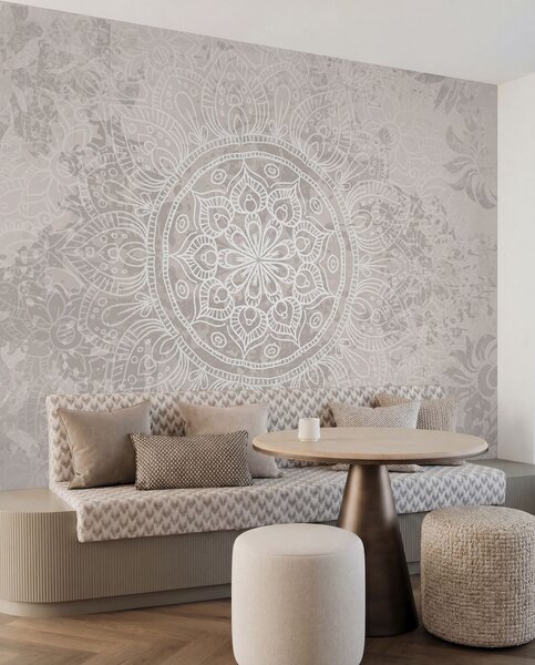 Tapety Mandala jemných línií, Fototapety orientálny štýl, w08246 : Uwalls.sk