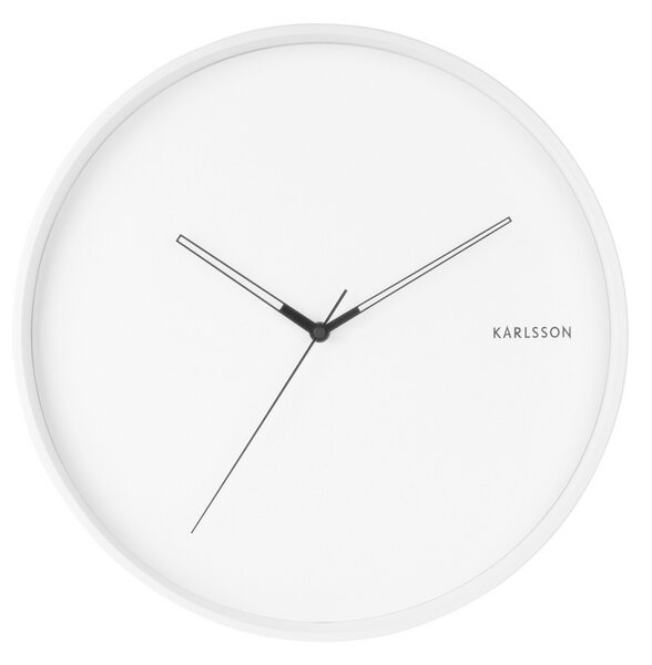 Karlsson 5807WH Dizajnové nástenné hodiny pr. 40 cm
