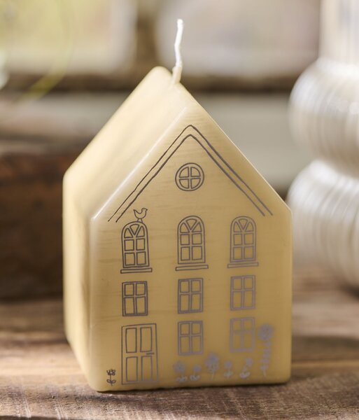 Dekoratívna sviečka House 10 cm