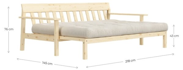 Rozkladacia pohovka Karup Design Unwind Navy