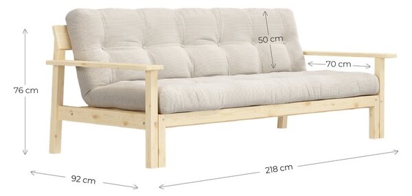 Rozkladacia pohovka Karup Design Unwind Navy