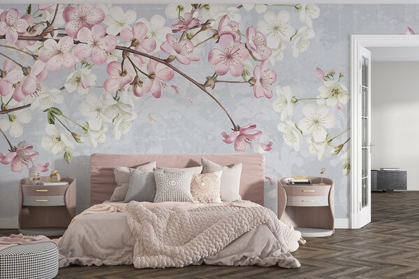 Tapety Vetva a neha, Fototapety s lesom, Fototapety stromy, w08254 : Uwalls.sk