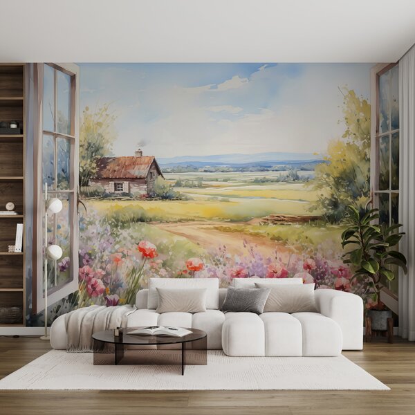 Tapety Ticho a duša, Fototapety rozširujúce sa priestory, Fototapety s výhľadom z okna, w01057 : Uwalls.sk