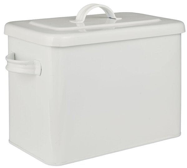Plechový box s vekom White