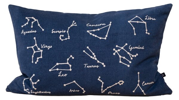 Vyšívaný poťah na vankúš Zodiac Signs 38 × 58 cm