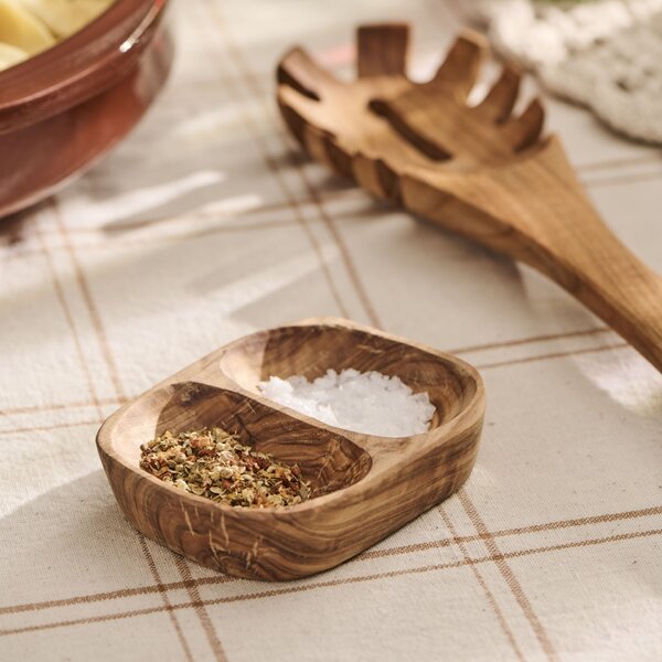 Mini mištička na soľ/korenie Olive Wood