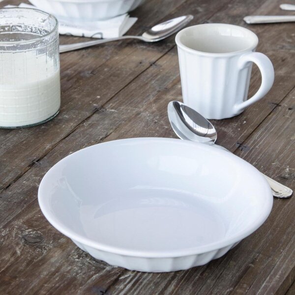 Hlboký tanier Mynte Pure White 21 cm