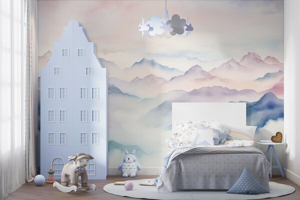 Tapety Hory a vášeň, Fototapety akvarel, w01791 : Uwalls.sk