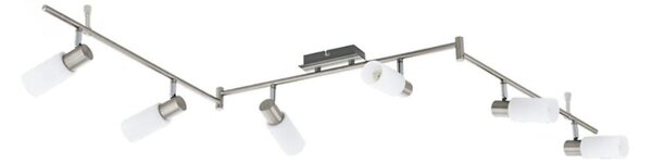 Eglo 55448 - LED bodové svietidlo 6xE14/4W/230V matný chróm