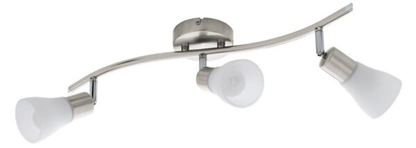 Eglo 55426 - LED bodové svietidlo 3xE14/4W/230V matný chróm