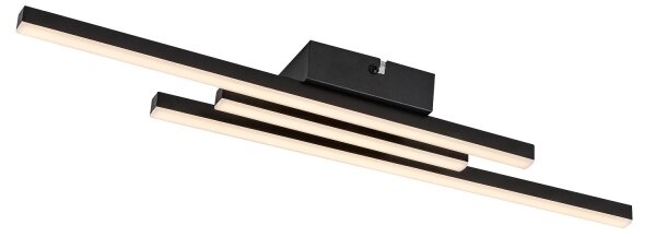 Rabalux 71528 - LED Stropné svietidlo LIRIEN LED/18W/230V 3000K čierna