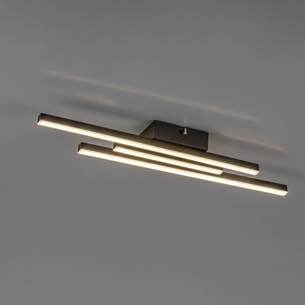 Rabalux 71491 - LED Stropné svietidlo LIRIEN LED/18W/230V 4000K čierna