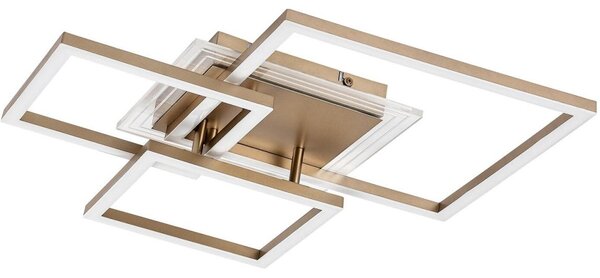 Rabalux 71488 - LED stropné svietidlo OTTAVIA LED/40W/230V 3000K 50x50 cm zlaté