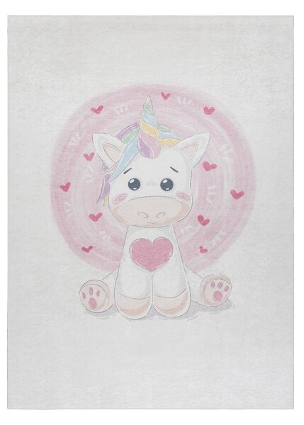 Dywany Łuszczów Detský kusový koberec Bambino 1128 Unicorn - 80x150 cm