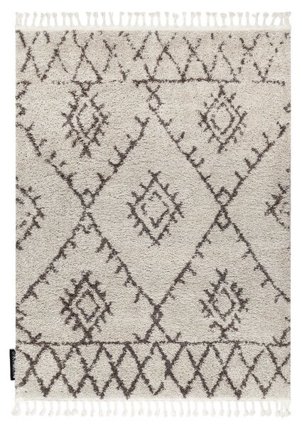 Dywany Łuszczów Kusový koberec Berber Fez G0535 cream and brown - 200x290 cm