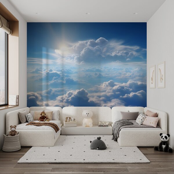 Tapety Pokojná obloha s nadýchanými mrakmi, Fototapety s oblohou, u76148 : Uwalls.sk