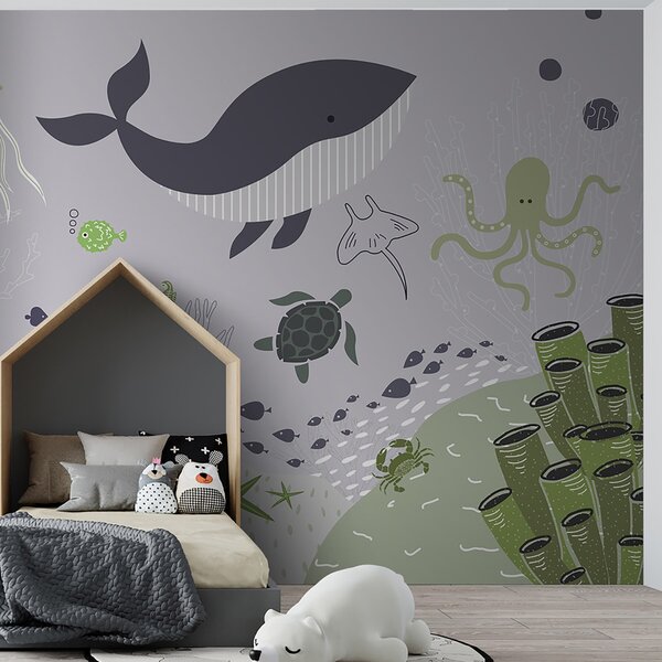 Tapety Podvodný svet plný živých tvorov, Detské fototapety, u93763v3 : Uwalls.sk