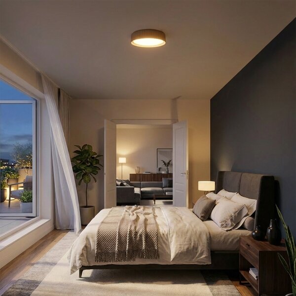 Brilagi - LED stropné svietidlo LUCIA LED/24W/230V pr. 31 cm hnedá