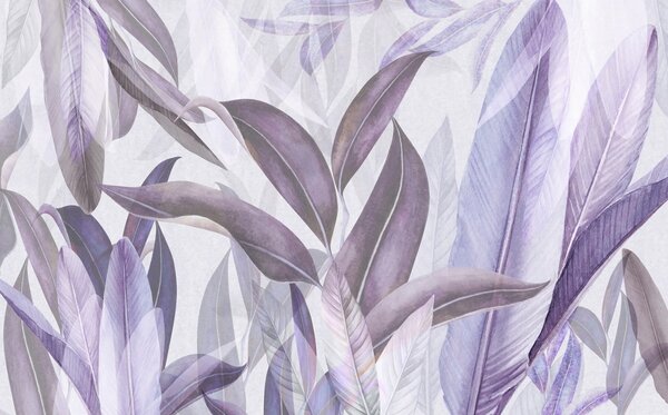 Tapety Elegantné listy v jemných odtieňoch, Fototapety s kvetmi, u94302v2 : Uwalls.sk