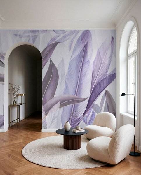 Tapety Elegantné listy v jemných odtieňoch, Fototapety s kvetmi, u94302v2 : Uwalls.sk