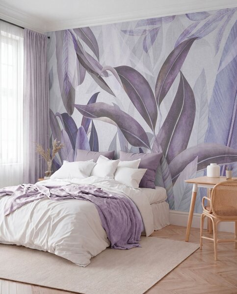 Tapety Elegantné listy v jemných odtieňoch, Fototapety s kvetmi, u94302v2 : Uwalls.sk