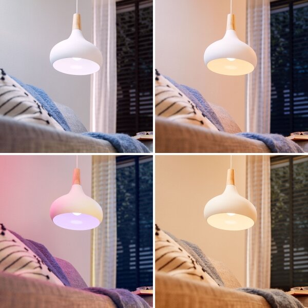 SADA 2x stmievateľné LED žiarovky Philips SMART A60 E27/8,5W/230V 2200-6500K