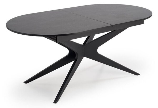 Halmar Rozkladací jedálenský stôl SANDRO 180(240)x100 čierny