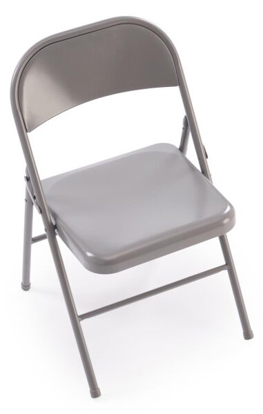 Halmar Skladacia stolička K565 sivá