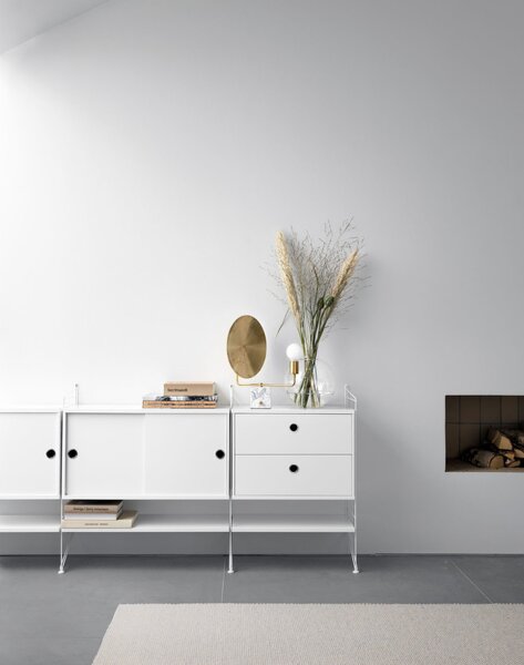 String Panel String Floor 115 x 30, 2 ks, white