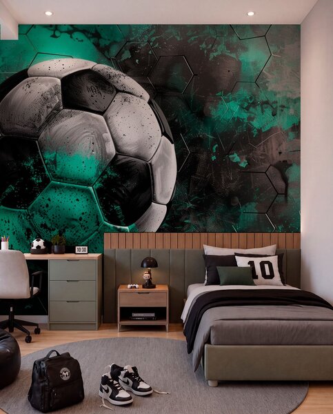 Tapety Futbalová lopta, Fototapety Izba pre tínedžerov, Fototapety futbal, w08618 : Uwalls.sk