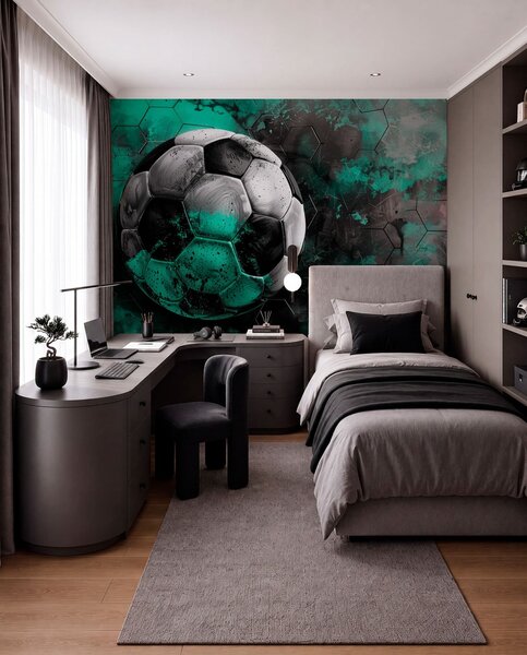 Tapety Futbalová lopta, Fototapety Izba pre tínedžerov, Fototapety futbal, w08618 : Uwalls.sk