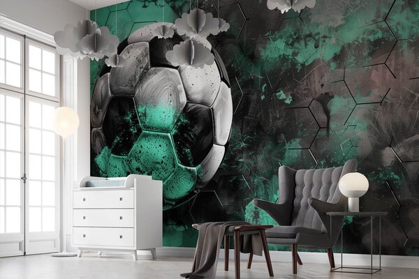 Tapety Futbalová lopta, Fototapety Izba pre tínedžerov, Fototapety futbal, w08618 : Uwalls.sk