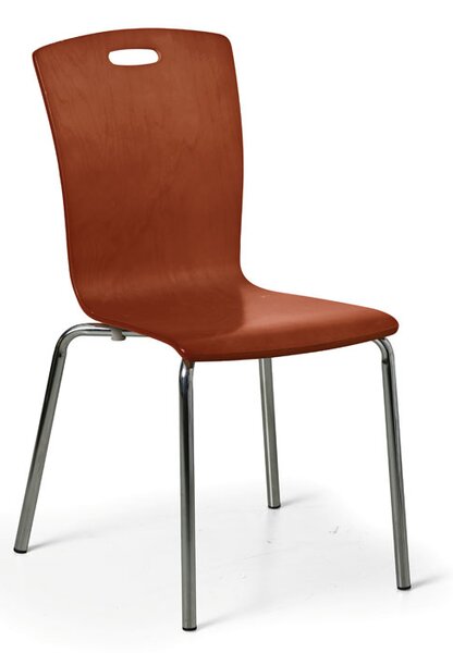 Drevená jedálenská stolička RITA, orech