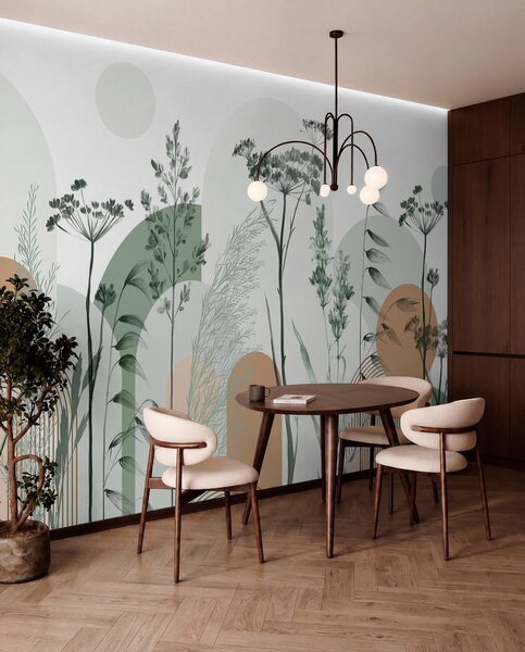 Tapety Botanické oblúky, Fototapety akvarel, w08665v1 : Uwalls.sk