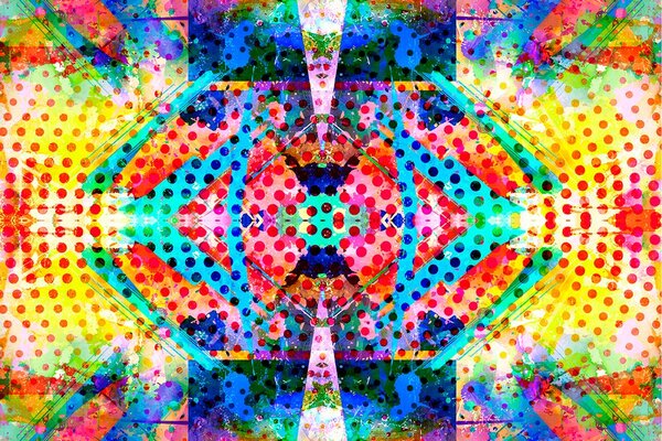 Tapeta moderné grafické umenie