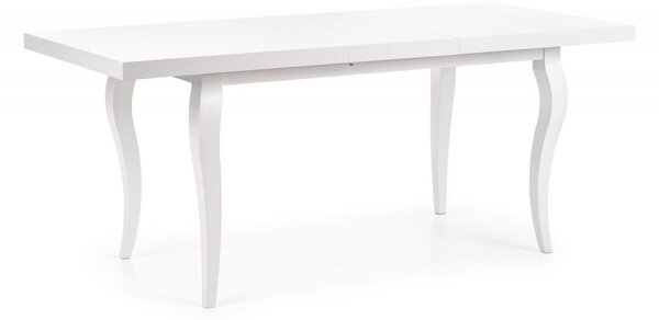 Halmar Rozkladací jedálenský stôl MOZART 140(180)x80 biely