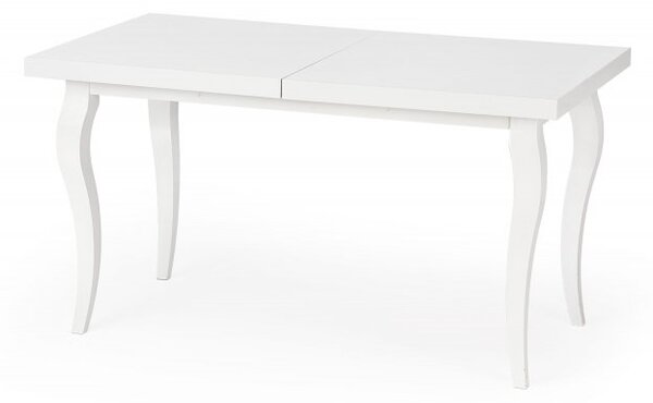 Halmar Rozkladací jedálenský stôl MOZART 140(180)x80 biely
