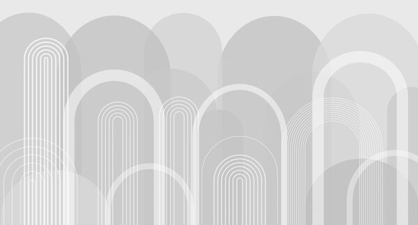 Tapety Jemné oblúky na sivej, Fototapety abstraktné, w02935v2 : Uwalls.sk