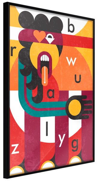 Artgeist Plagát - Art of Design [Poster] Veľkosť: 20x30, Verzia: Čierny rám