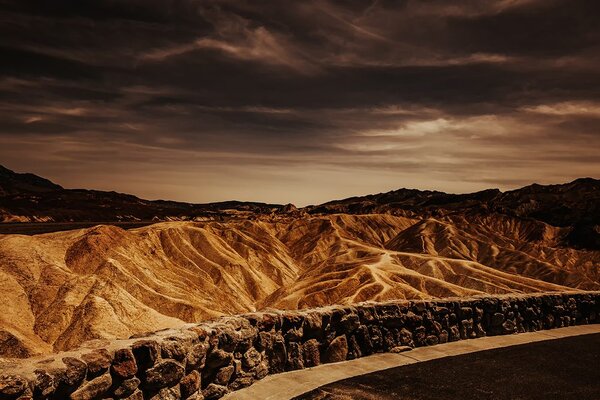 Fototapeta Národný park Death Valley v Amerike