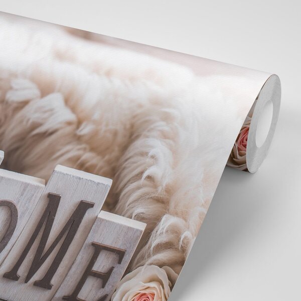 Fototapeta zátišie s nápisom Home