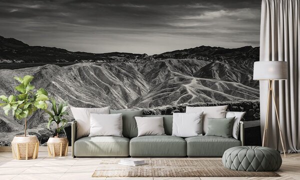 Fototapeta čiernobiely Národný park Death Valley