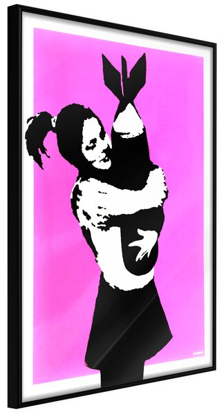 Artgeist Plagát - Bomb Hugger [Poster] Veľkosť: 20x30, Verzia: Čierny rám
