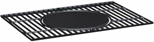 Multifunkčný gril Avenberg Genius + liatinový rošt+ tác + kameň na pizzu, 70 x 103 x 105 cm