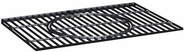 Multifunkčný gril Avenberg Genius + liatinový rošt+ tác + kameň na pizzu, 70 x 103 x 105 cm